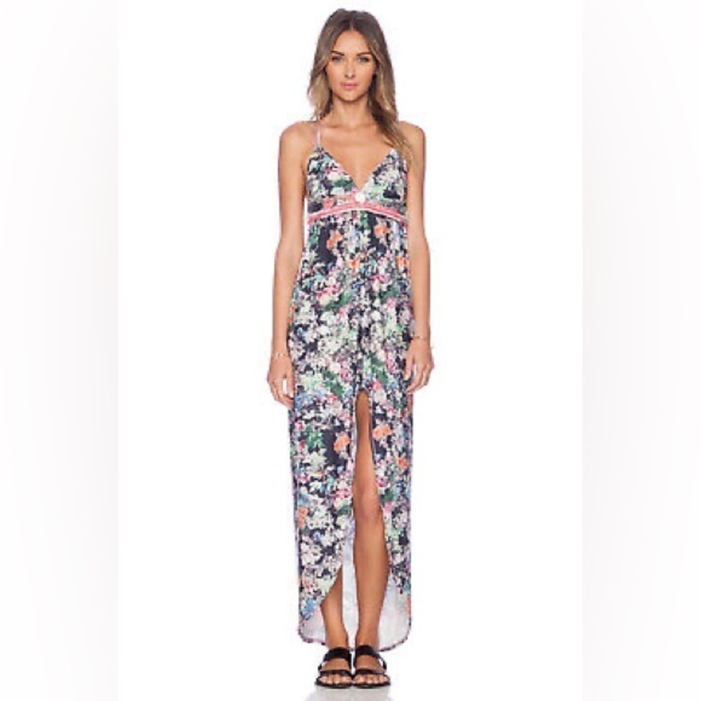Agua Bendita The Bouquet Maxi Dress (D5)
